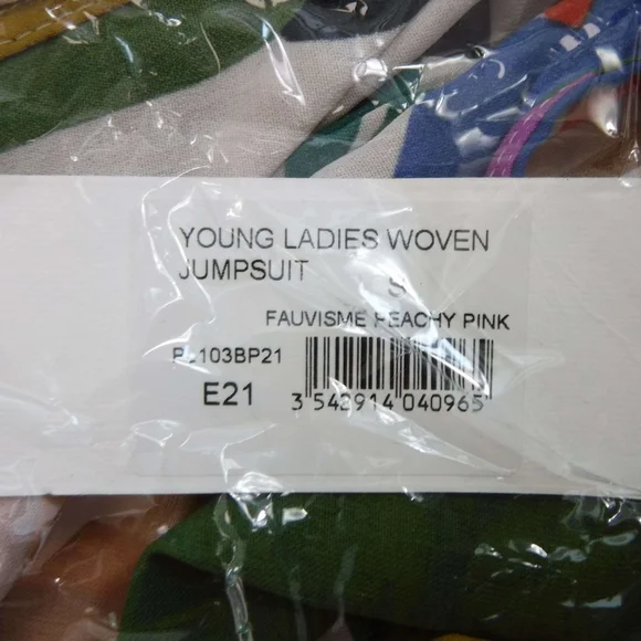 NWT Lili Sidonio Molly Bracken Floral Jumpsuit Jumper sz S - Picture 2 of 3